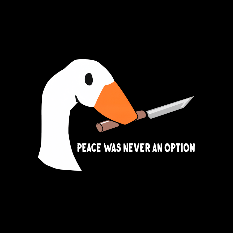 Peace Was Never An Option Vintage Distressed Washed Tank