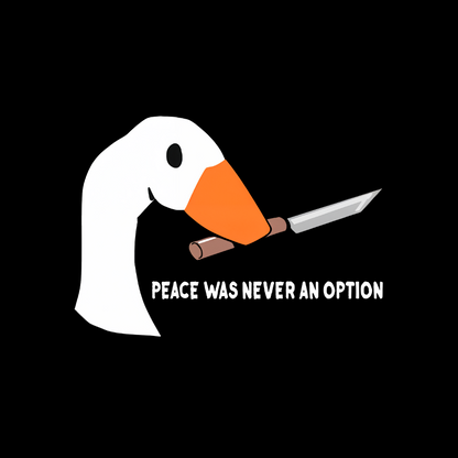 Peace Was Never An Option Vintage Distressed Washed Tank