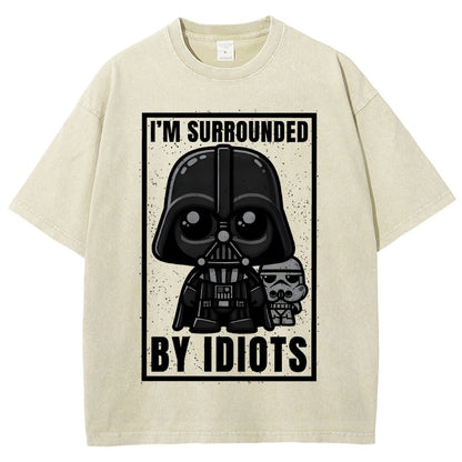 I'm surrounded by idiots Vintage Distressed T-shirt