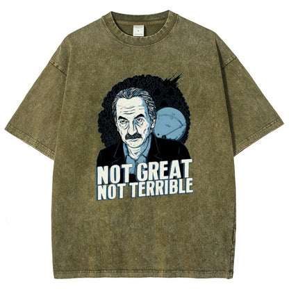 Not Great Not Terrible Vintage Distressed T-shirt