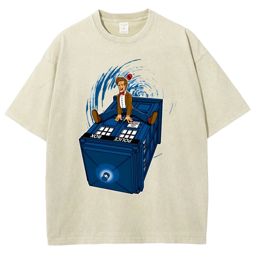 How I Learned To Love The Time Machine Vintage Distressed T-shirt