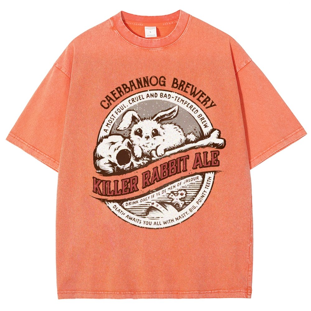 Killer Rabbit Ale Vintage Distressed T-shirt