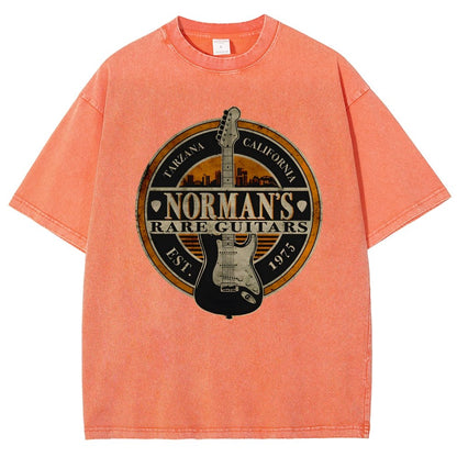 Norman S Rare Guitars Essential Vintage Distressed T-shirt