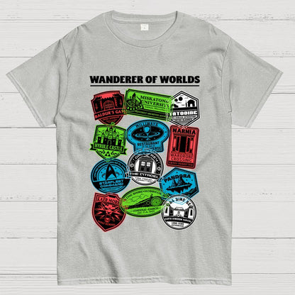 Geek Travel Stamp Geek T-Shirt