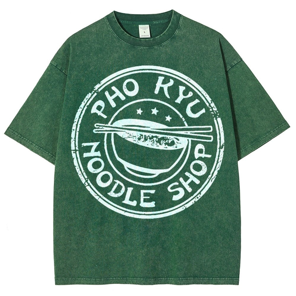 Pho Kyu Noodle Shop Vintage Distressed T-shirt