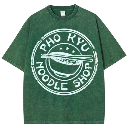 Pho Kyu Noodle Shop Vintage Distressed T-shirt
