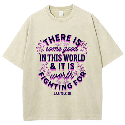 There is Some Good in This World Vintage Distressed T-shirt