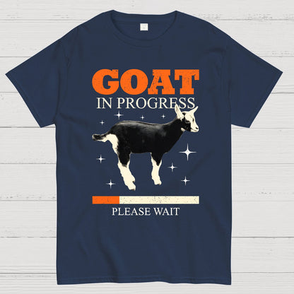 Goat In Progress Geek T-Shirt