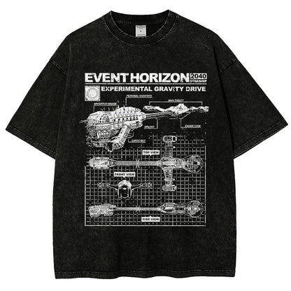 Save Yourself From Hell Vintage Distressed T-shirt