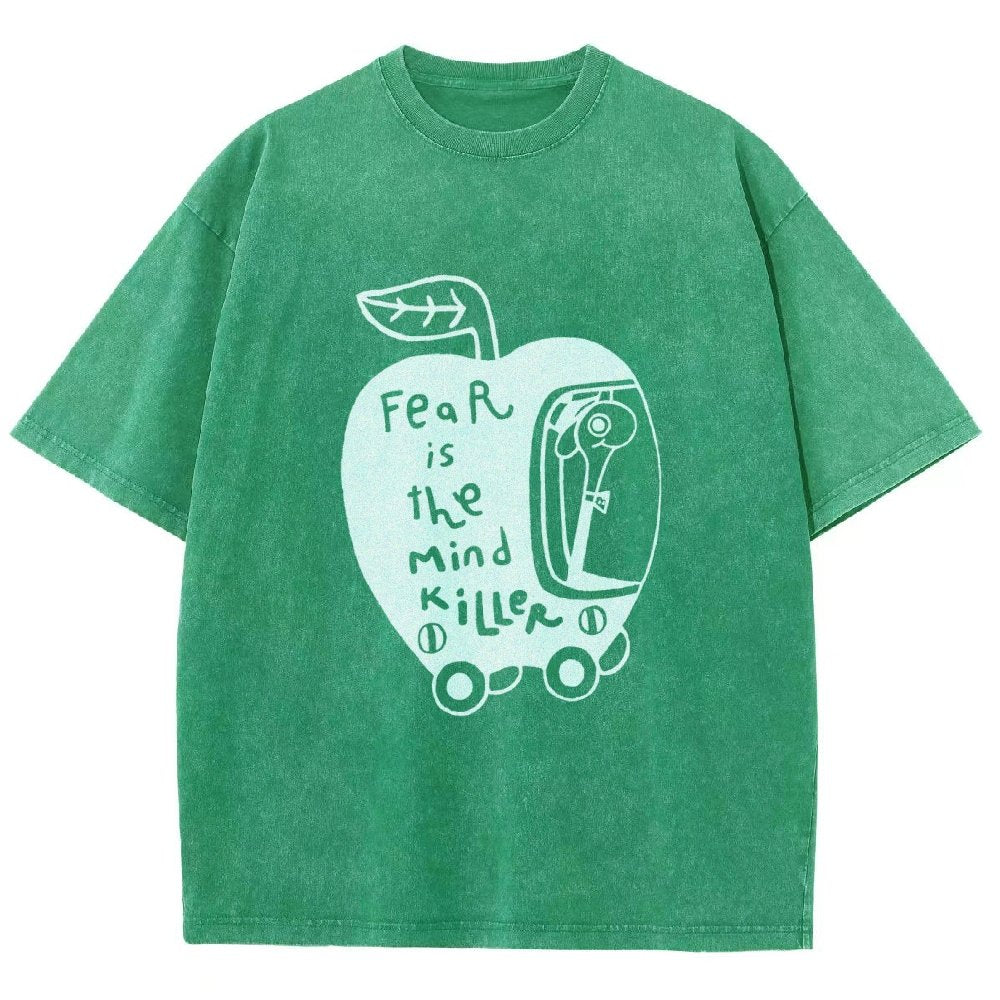 Fear Is The Mind Killer Vintage Distressed T-shirt