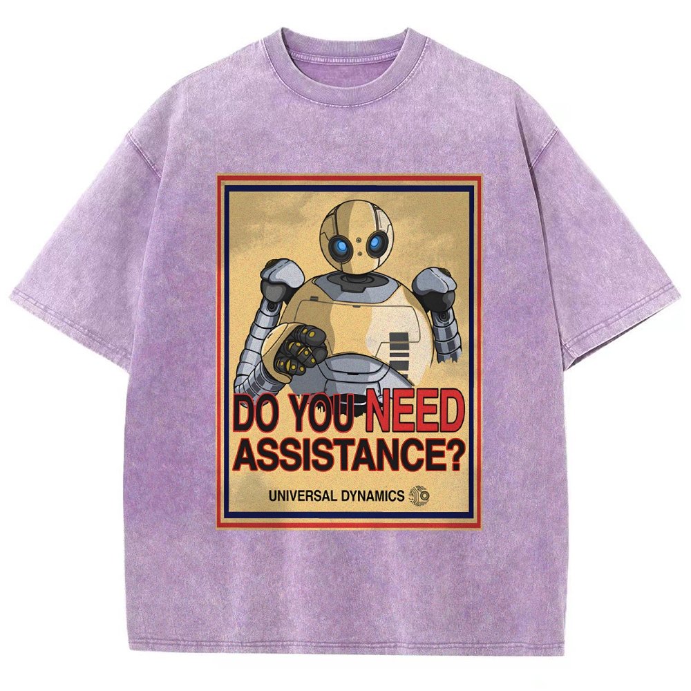 Do You Need Assistance Vintage Distressed T-shirt
