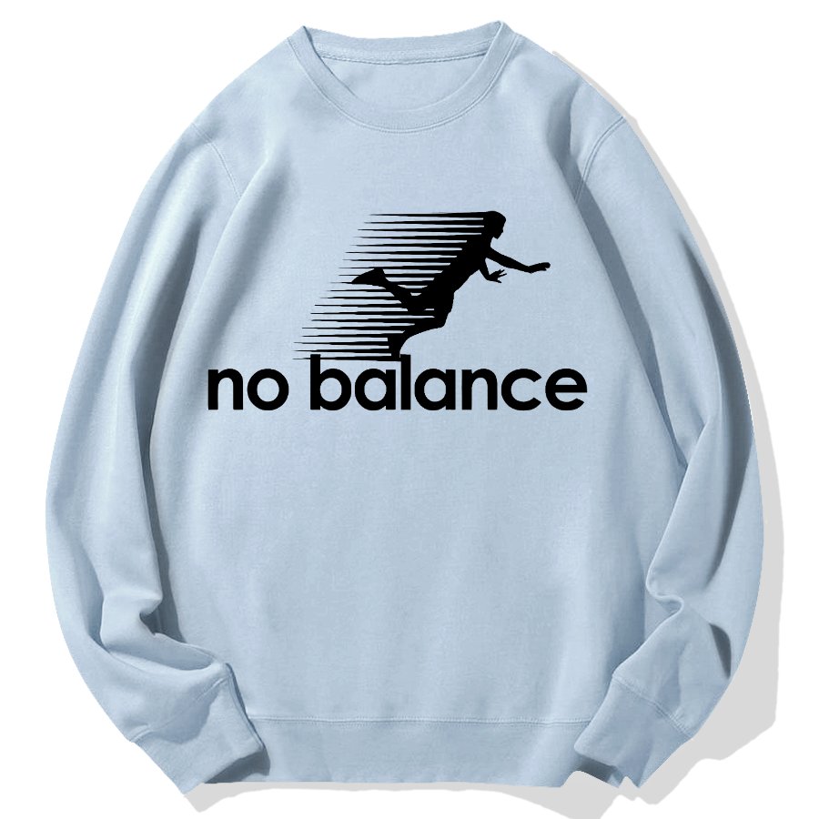No Balance Geek Cotton Sweatshirt
