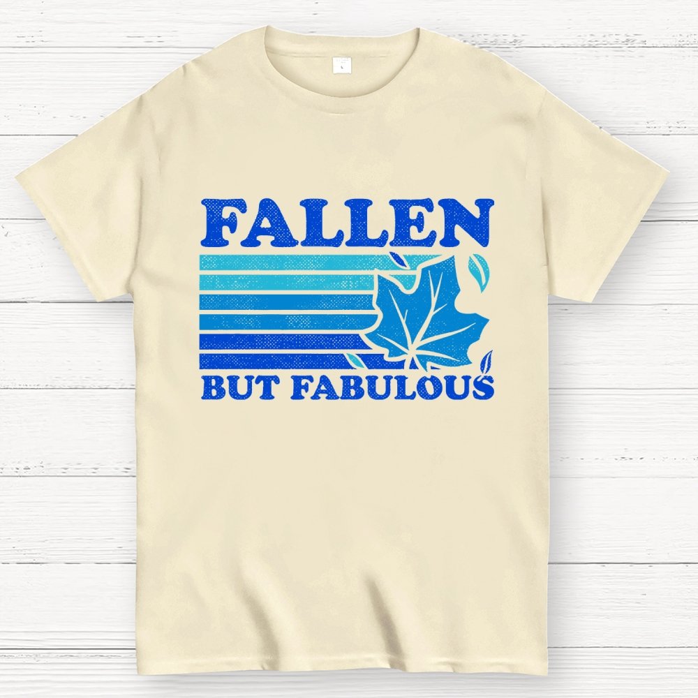 Fallen Autumn Leaves Geek T-Shirt