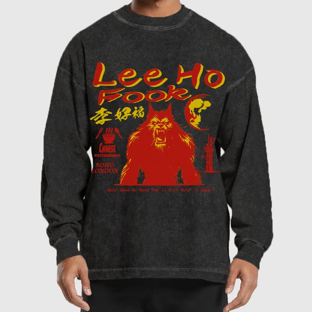 Lee Ho Fooks Washed Long Sleeve Tee