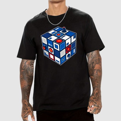 Droid Cube Geek T-Shirt