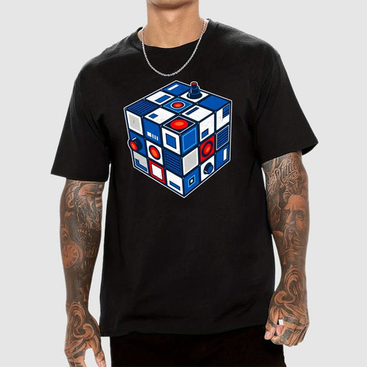 Droid Cube Geek T-Shirt