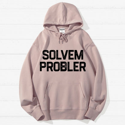 Problem Solved Geek Cotton Hoodie