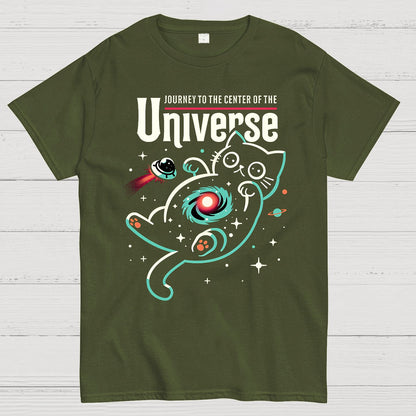 Journey to the Center of the Universe Geek T-Shirt