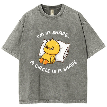 I'm In Shape Vintage Distressed T-shirt