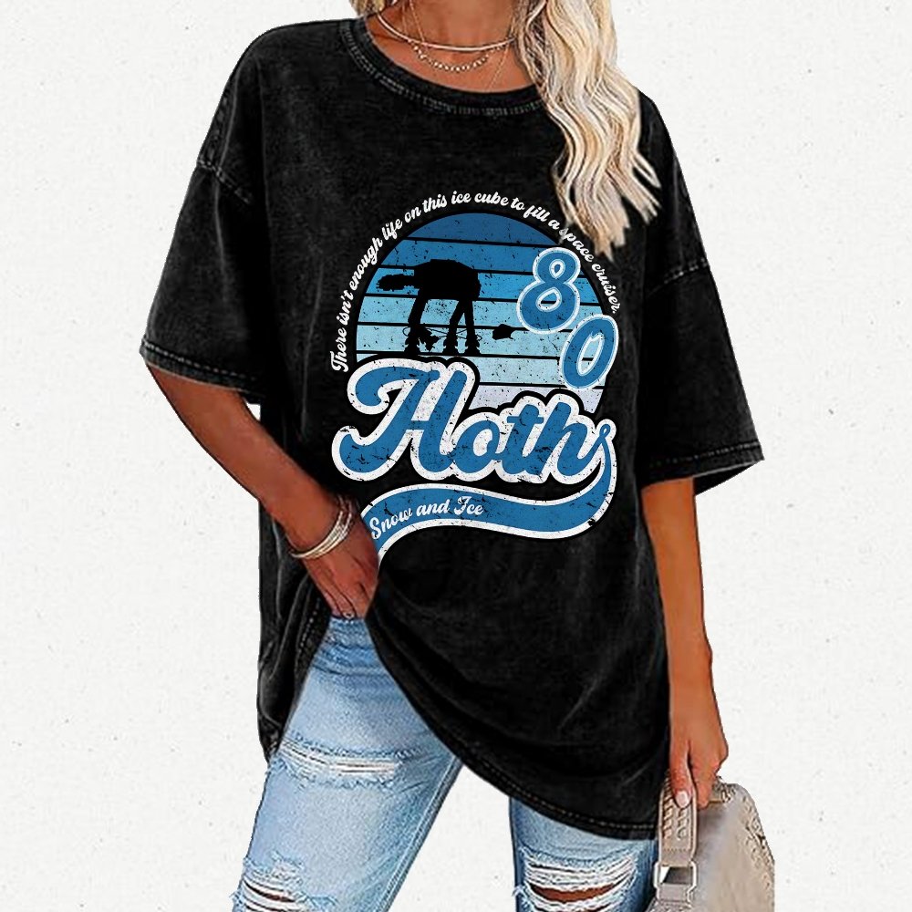 Vintage Snow and Ice Vintage Distressed T-shirt