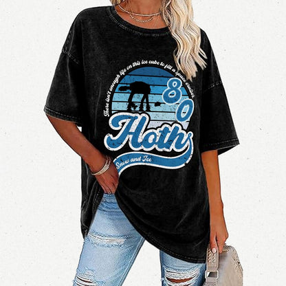 Vintage Snow and Ice Vintage Distressed T-shirt