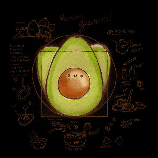 Divine Avocado Recipe Geek Cotton Sweatshirt