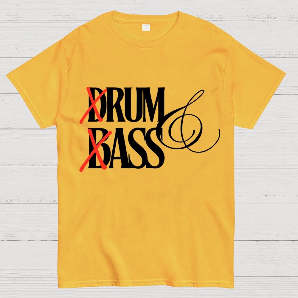 Funny Drum & bass lovers Geek T-Shirt