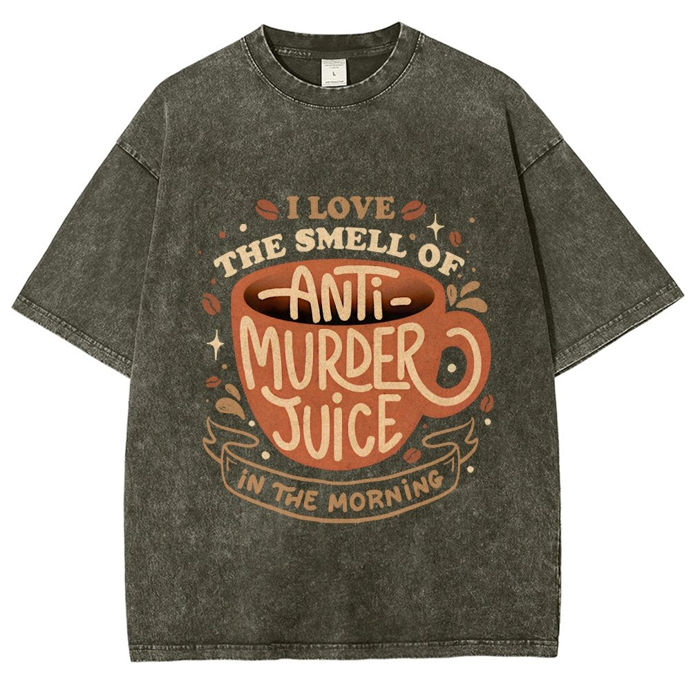 Anti-Murder Juice Vintage Distressed T-shirt