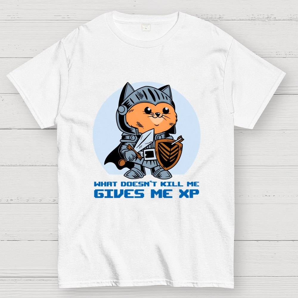 Gives Me XP Cat Geek T-Shirt