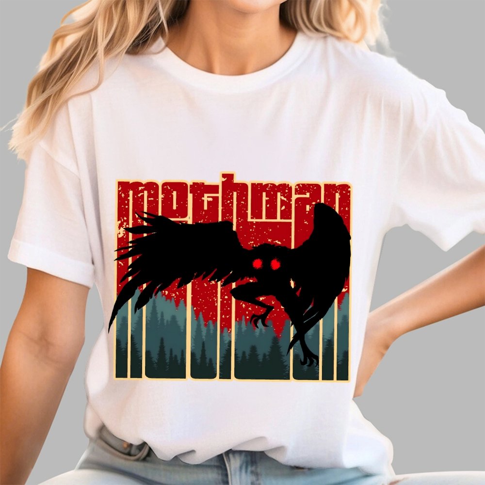 Cryptid Mothman Unisex Geek T-Shirt