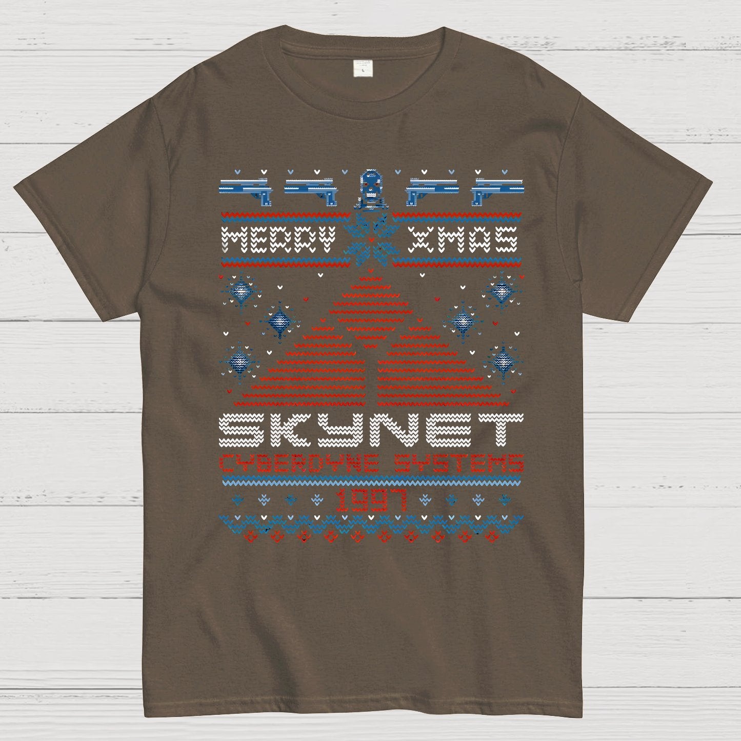 Happy Cyber Xmas Geek T-Shirt
