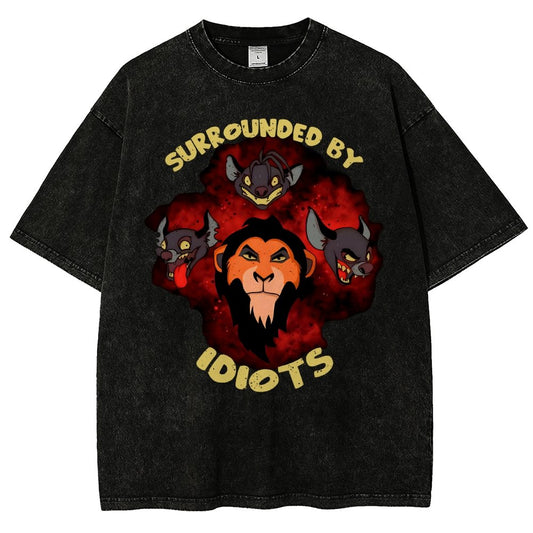 Surrounded By Idiots Vintage Distressed T-shirt