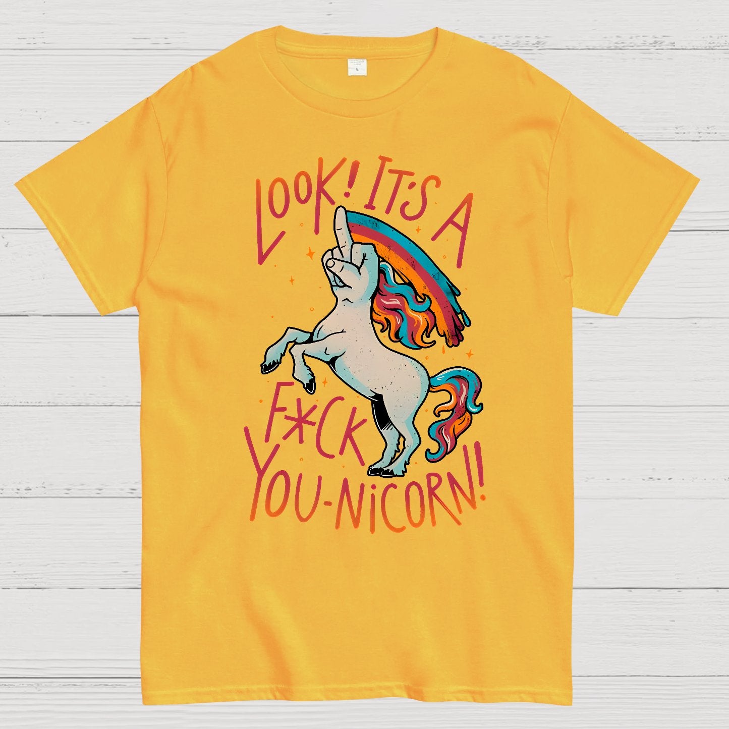 F-You Unicorn Geek T-Shirt