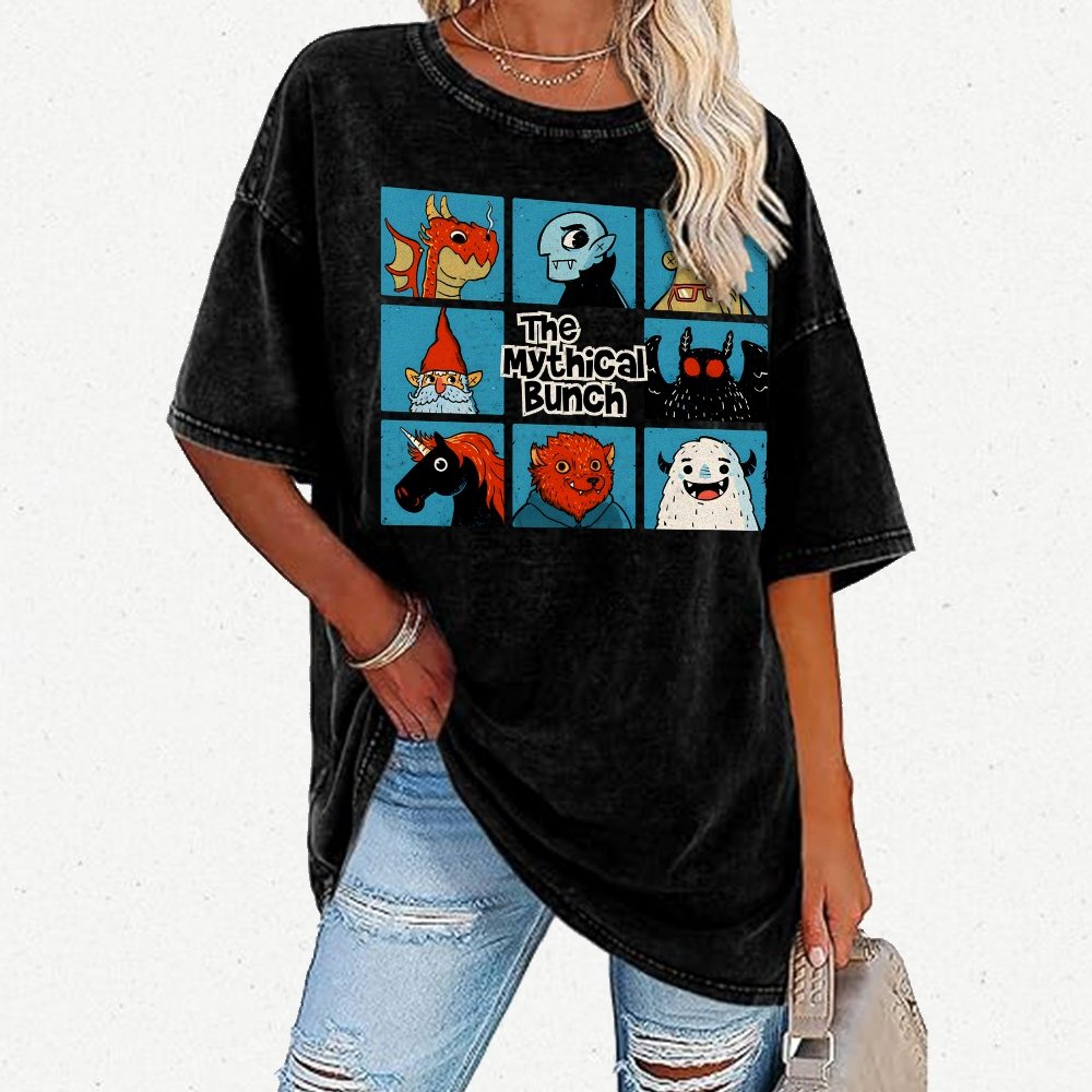 The Mythical Bunch Vintage Distressed T-shirt