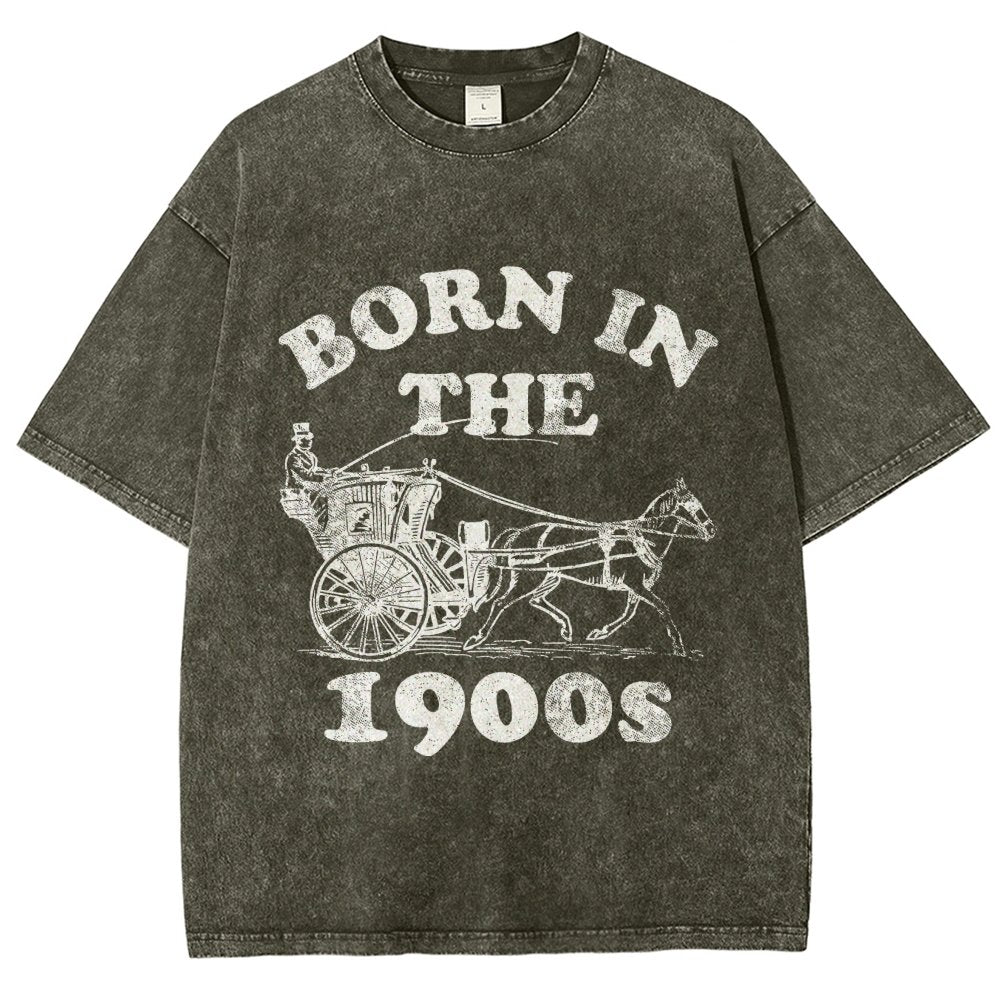 Born In The 1900s Vintage Distressed T-shirt