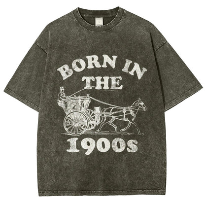 Born In The 1900s Vintage Distressed T-shirt