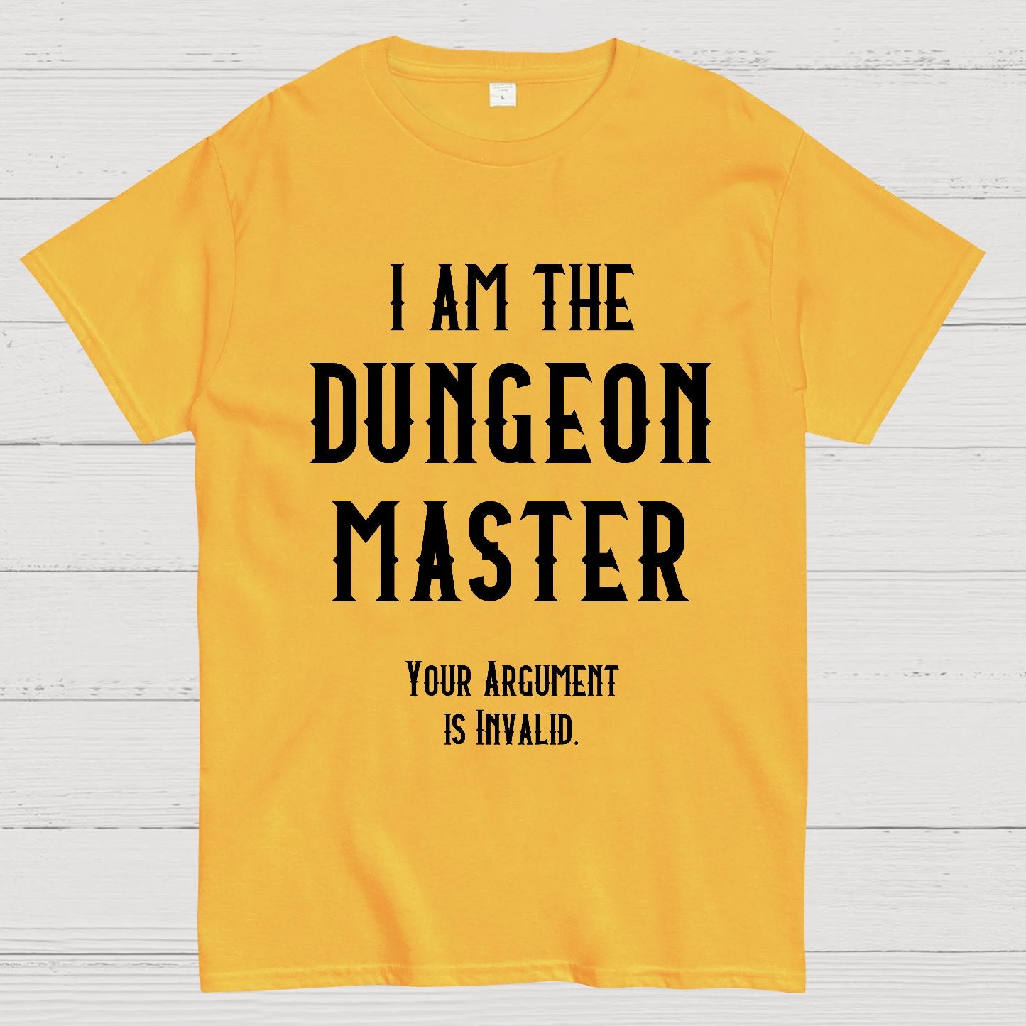 I am The Dungeon Master Nerd Geek T-Shirt