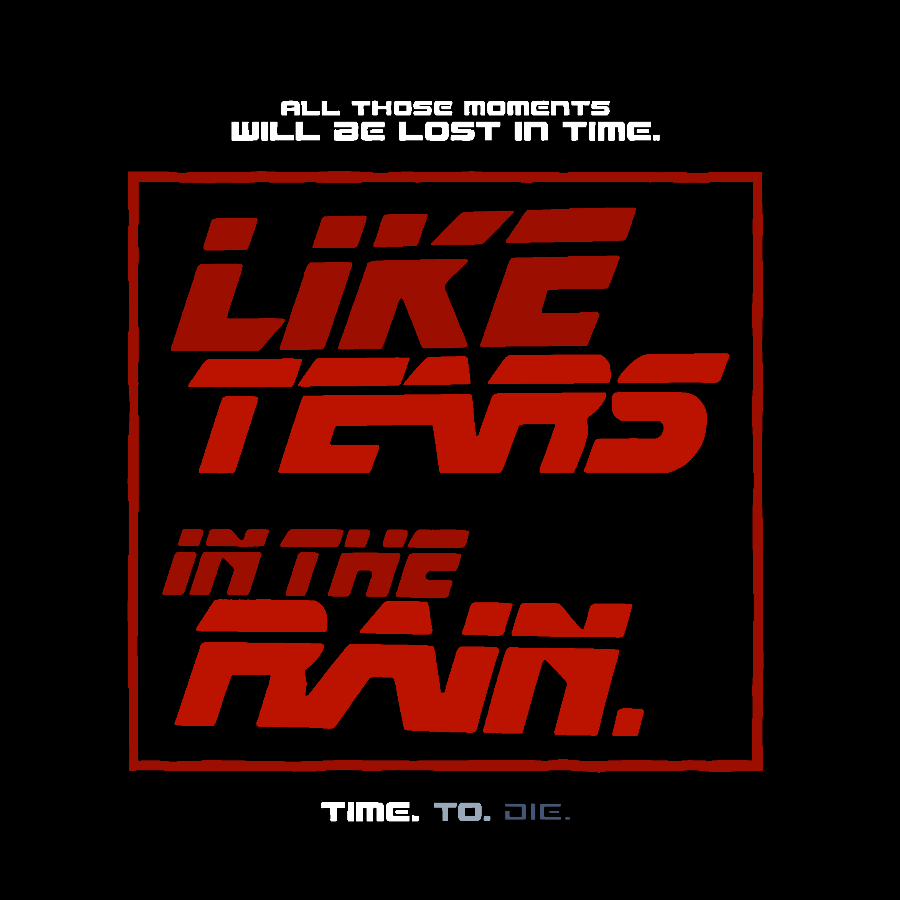 Tears in the Rain Geek T-Shirt
