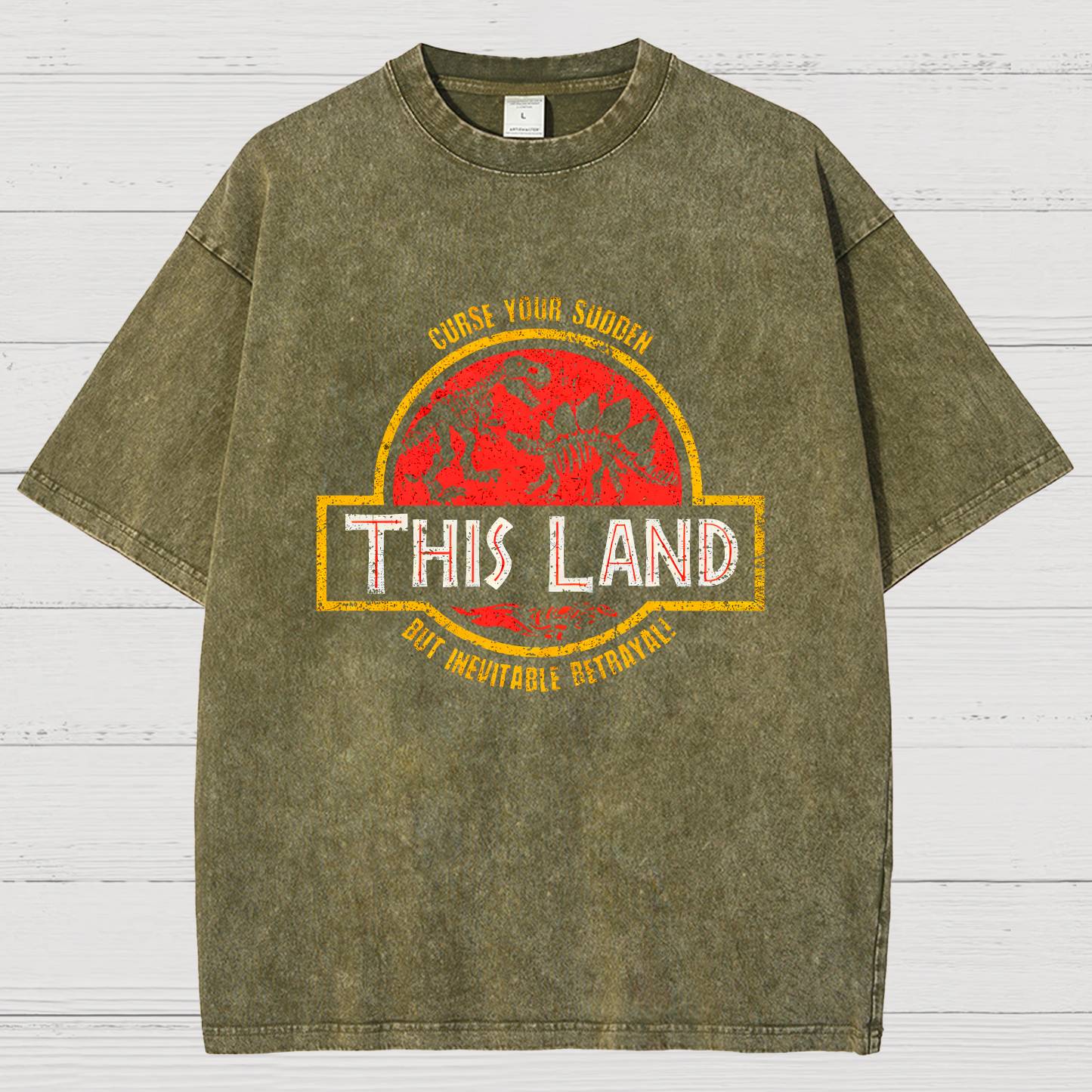 THIS LAND Vintage Distressed T-shirt