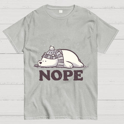 Nope, Too Cold for Anything Geek T-Shirt
