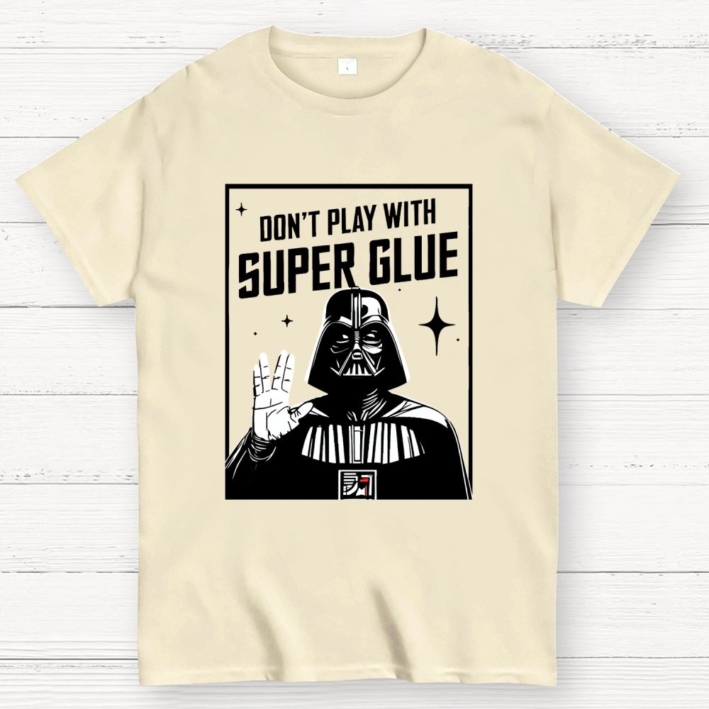 Galaxy Safety Tip Keep away from super glue Geek T-Shirt