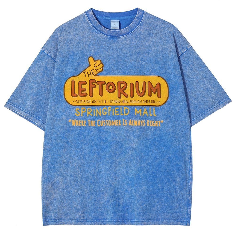The Leftorium Store Vintage Distressed T-shirt