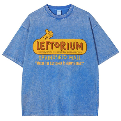 The Leftorium Store Vintage Distressed T-shirt