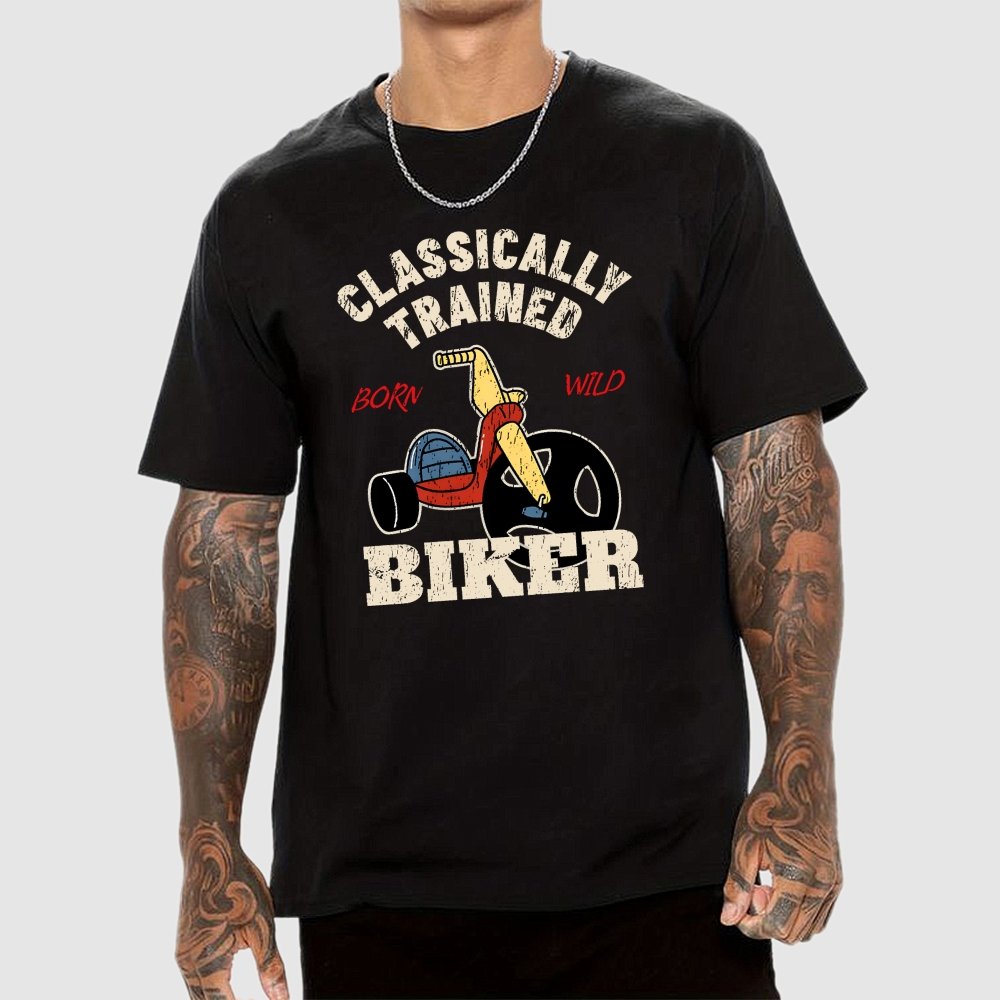 Classically Trained Biker Geek T-Shirt