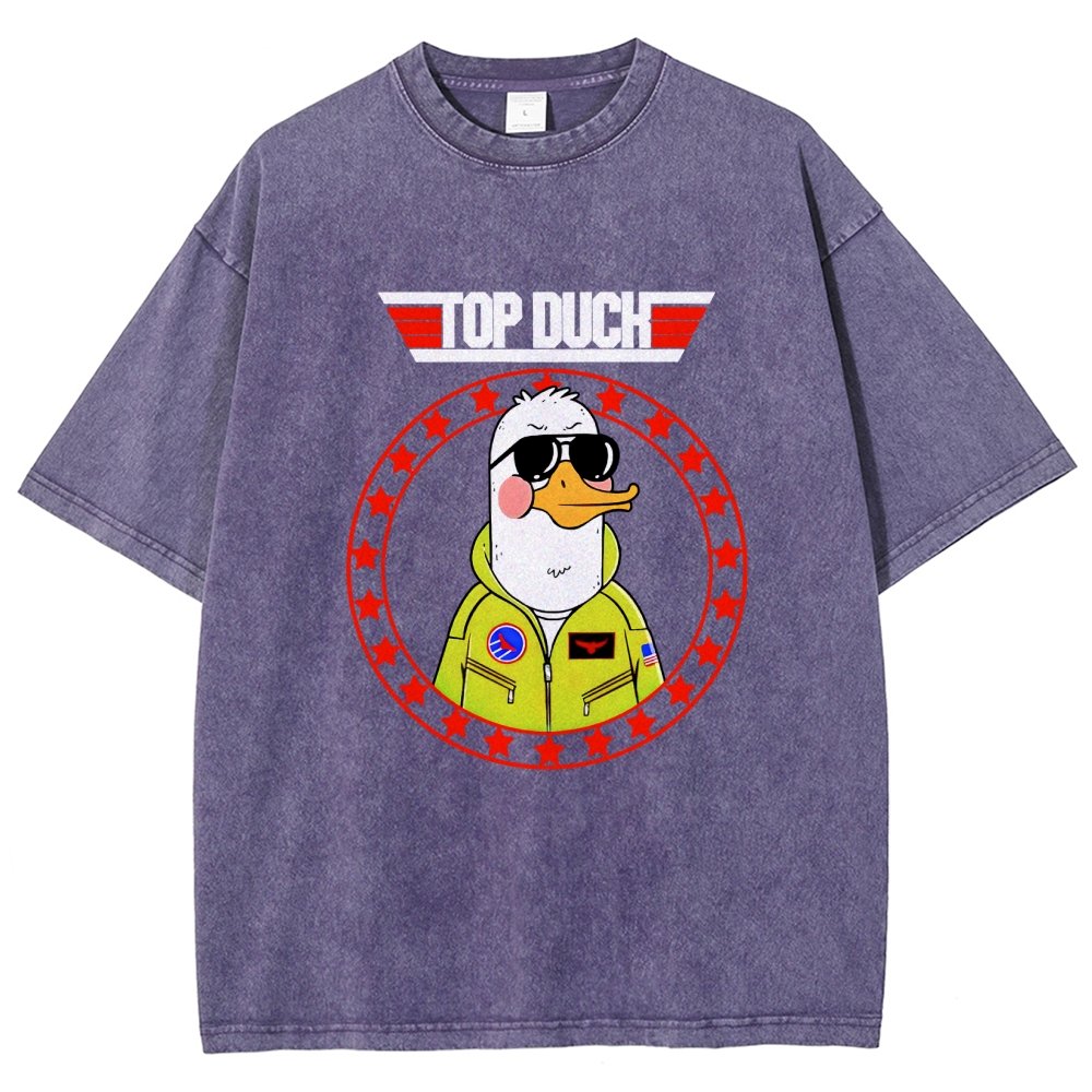 Top Duck Vintage Distressed T-shirt