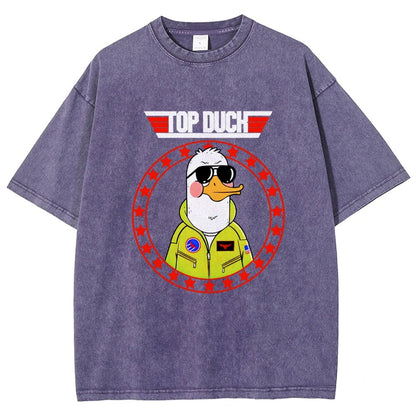 Top Duck Vintage Distressed T-shirt