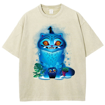 Derpy K-Tiger Vintage Distressed T-shirt