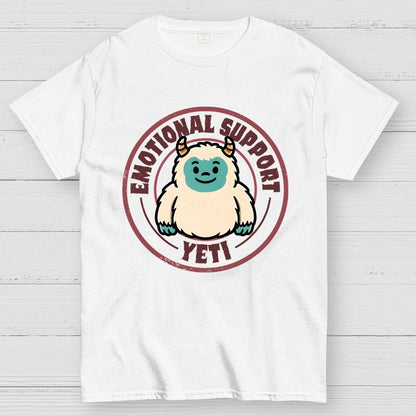 Emotional Support Yeti Geek T-Shirt