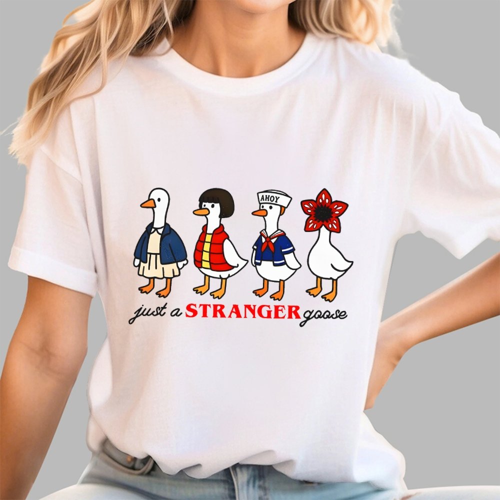Just a stranger goose Geek T-Shirt