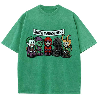 Anger Management Vintage Distressed T-shirt